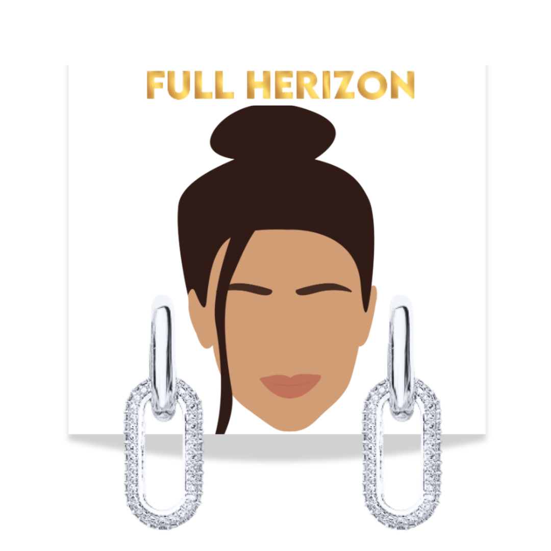 Convertible Silver Hoops