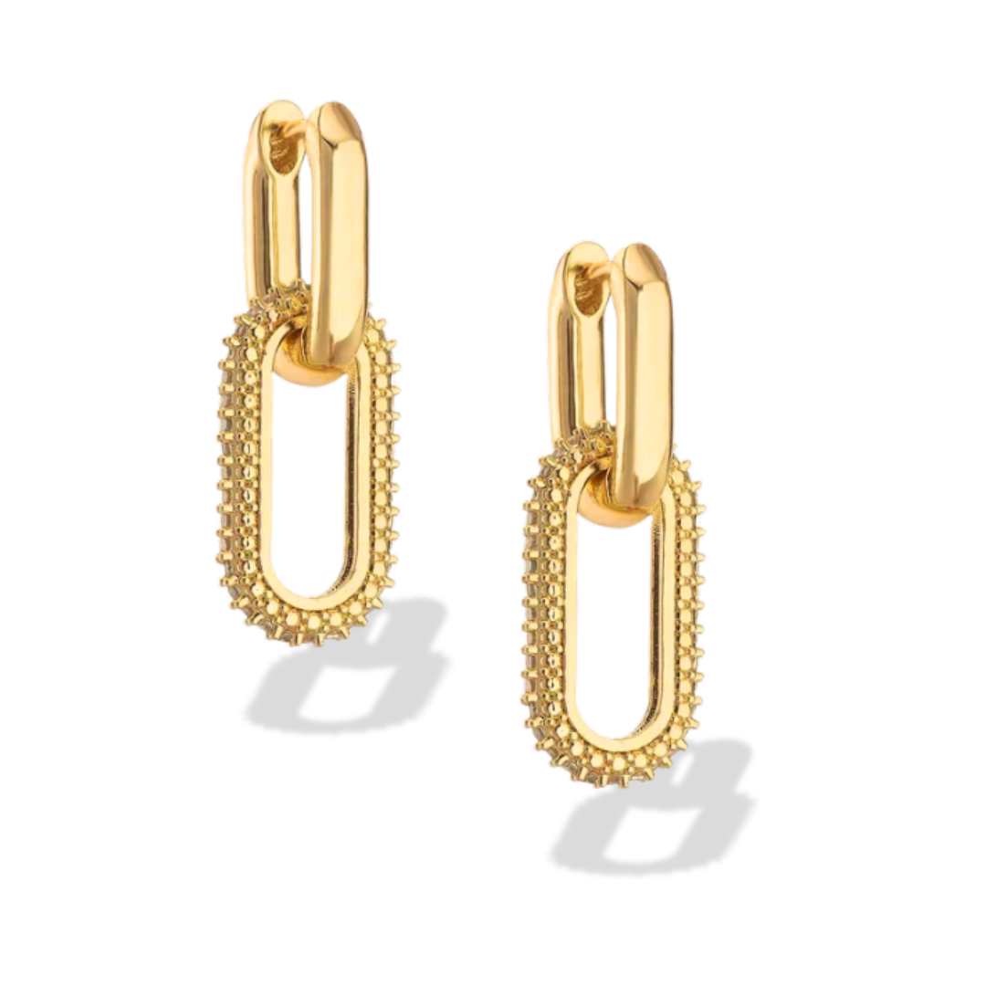 Convertible Gold Hoops