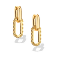 Convertible Gold Hoops
