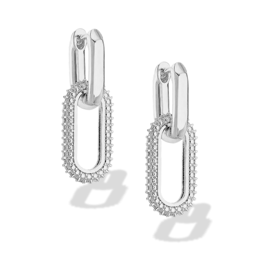 Convertible Silver Hoops