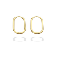 Signature Gold Hoops