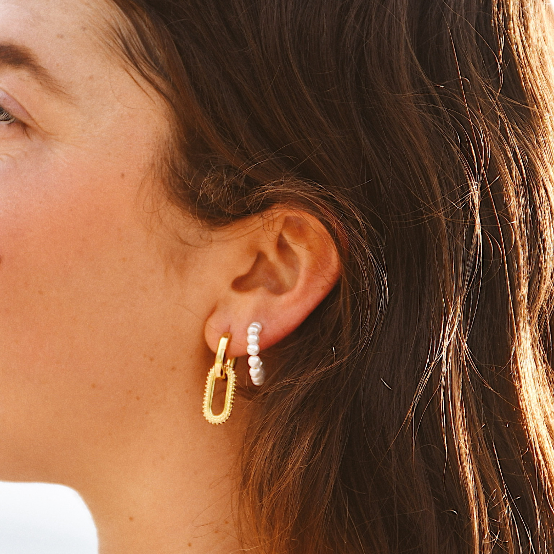 Convertible Gold Hoops