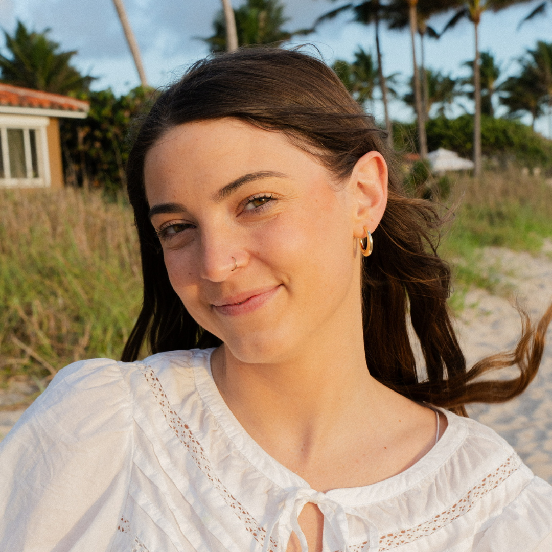 Silhouette Gold Hoops