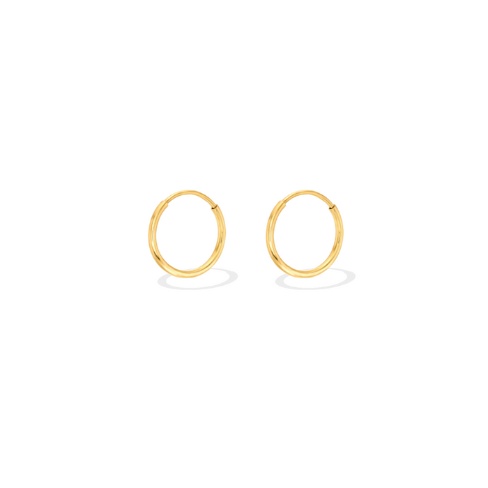 Infinite Gold Hoops