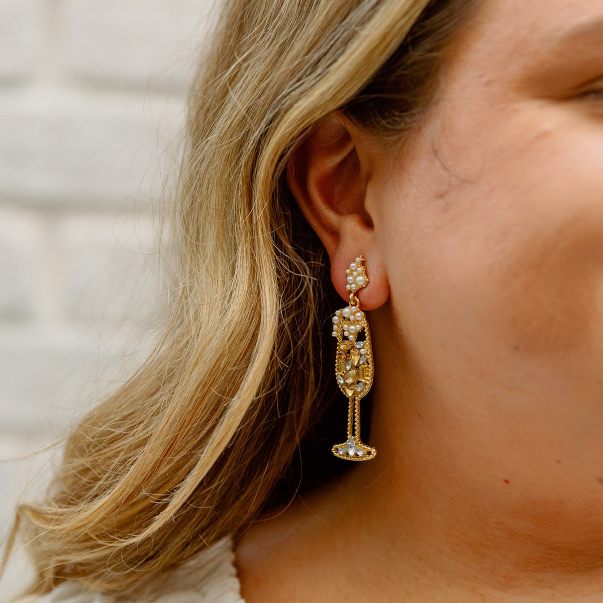 Bubbly Champagne Glasses